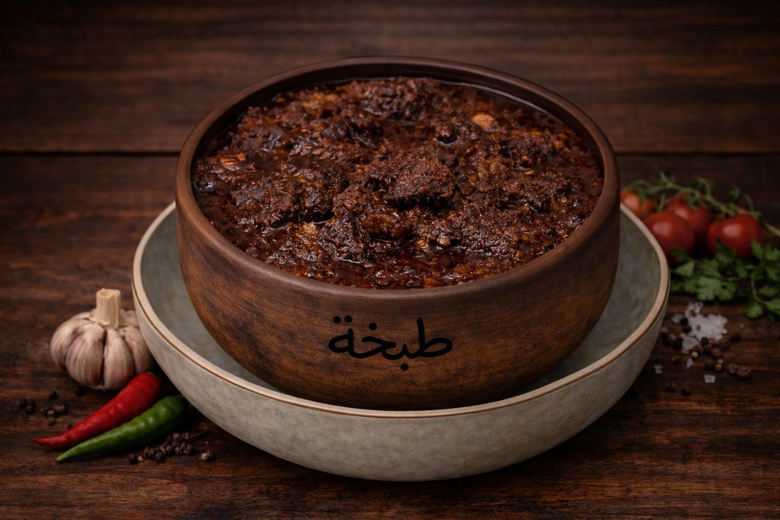طاجن مرق صعيدي باللحمه