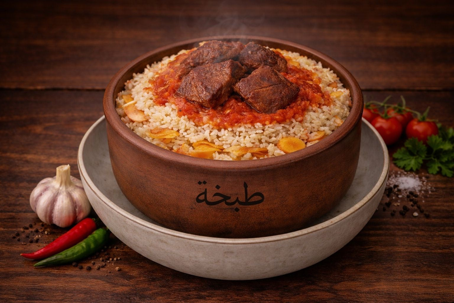 فتة باللحمة