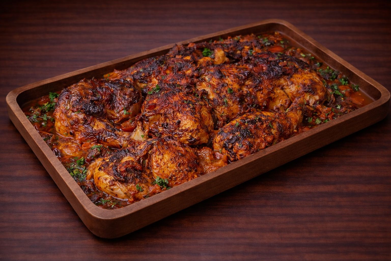 صينيه فراخ في الفرن