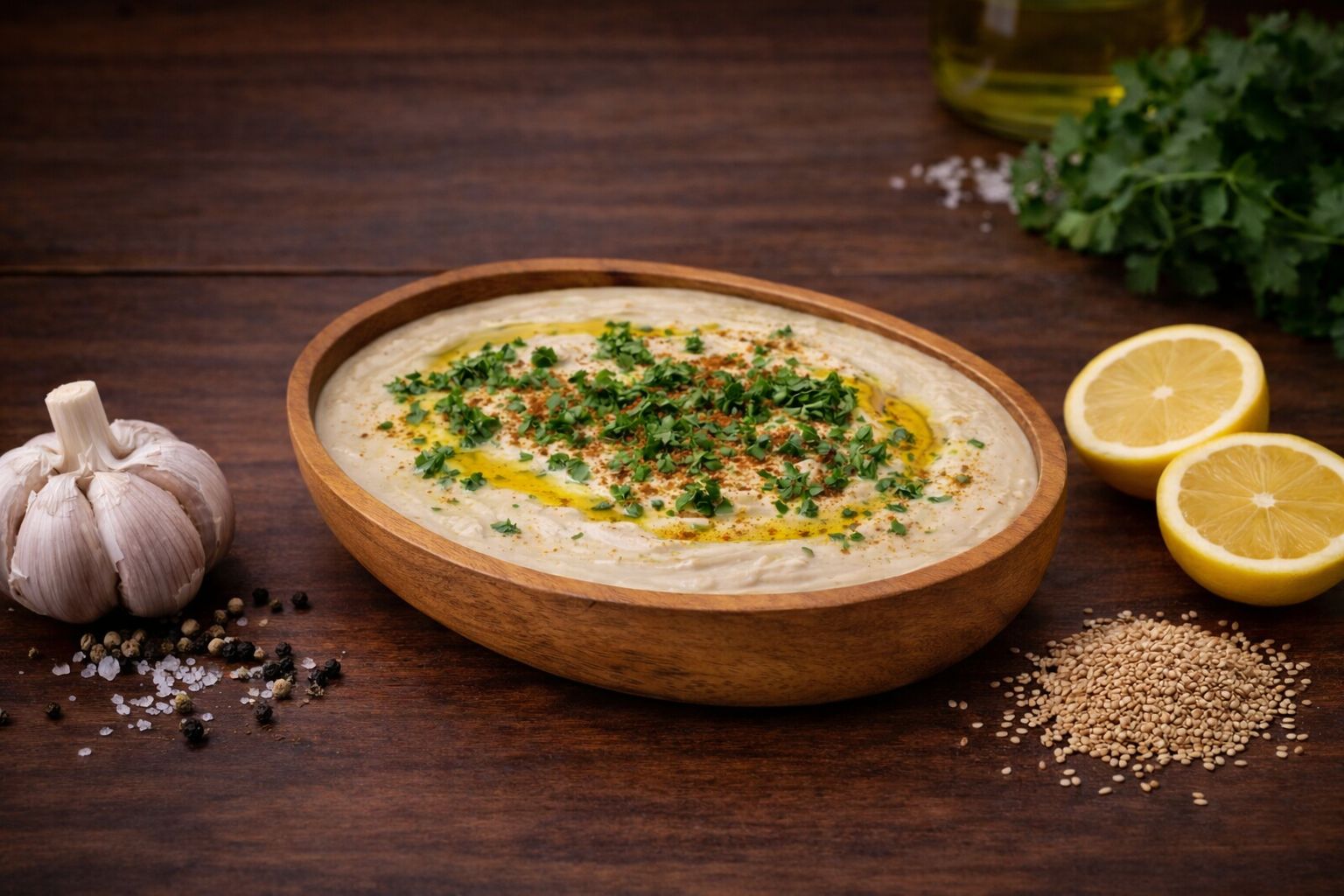 سلطة طحينة