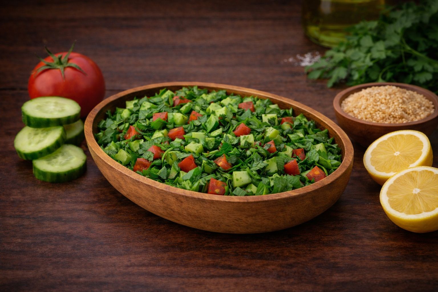 سلطة خضراء
