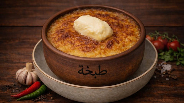 طاجن رز معمر بالقشطة